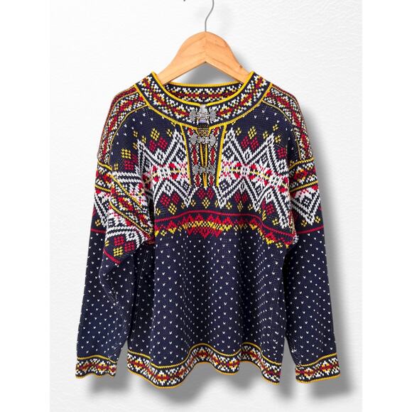 Hanna Andersson Nordic Ski Sweater, Size 6/7 - Picture 7 of 8